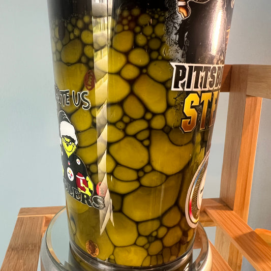 Black and Yellow Football