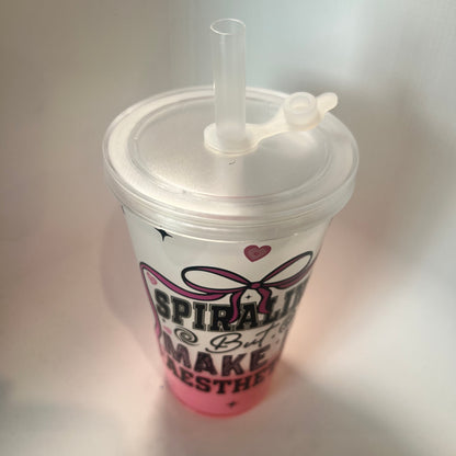 Spiraling but make it Aesthetic