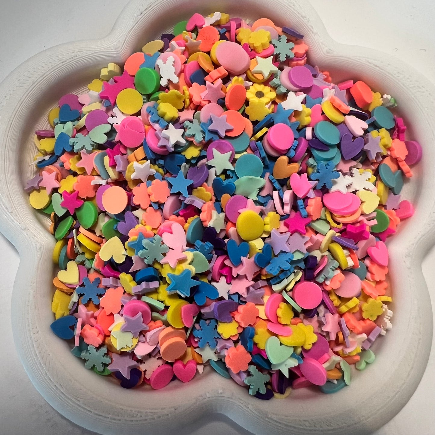 Mixed Shapes Polymer Clay Slices