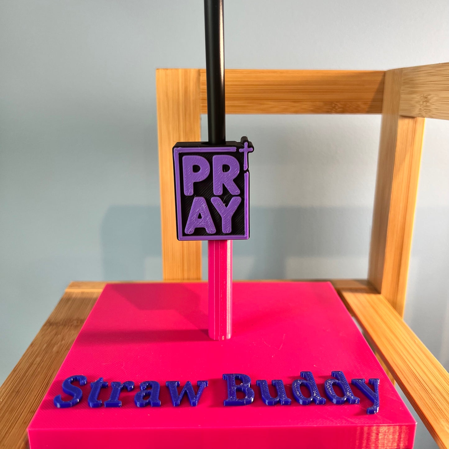 PRAY Straw Buddy/Topper