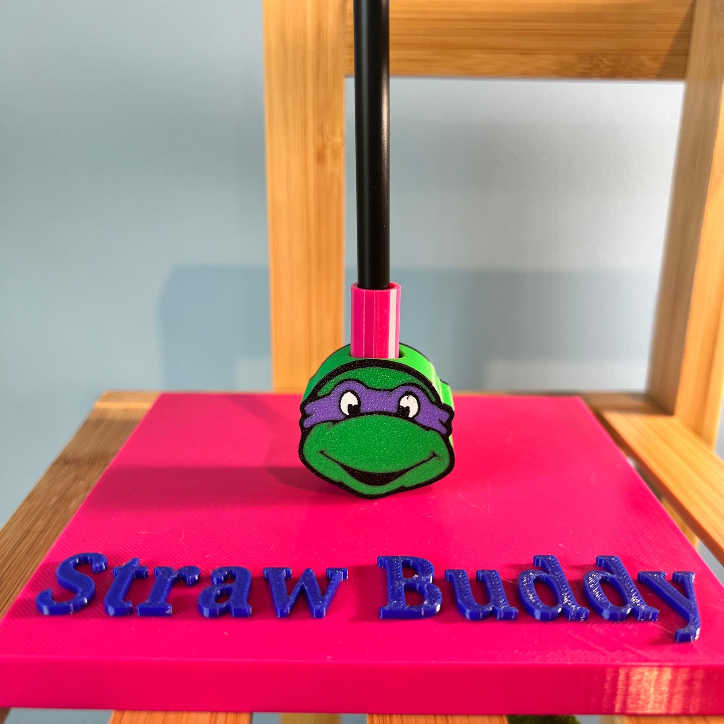 Turtle Head Straw Buddy/Topper