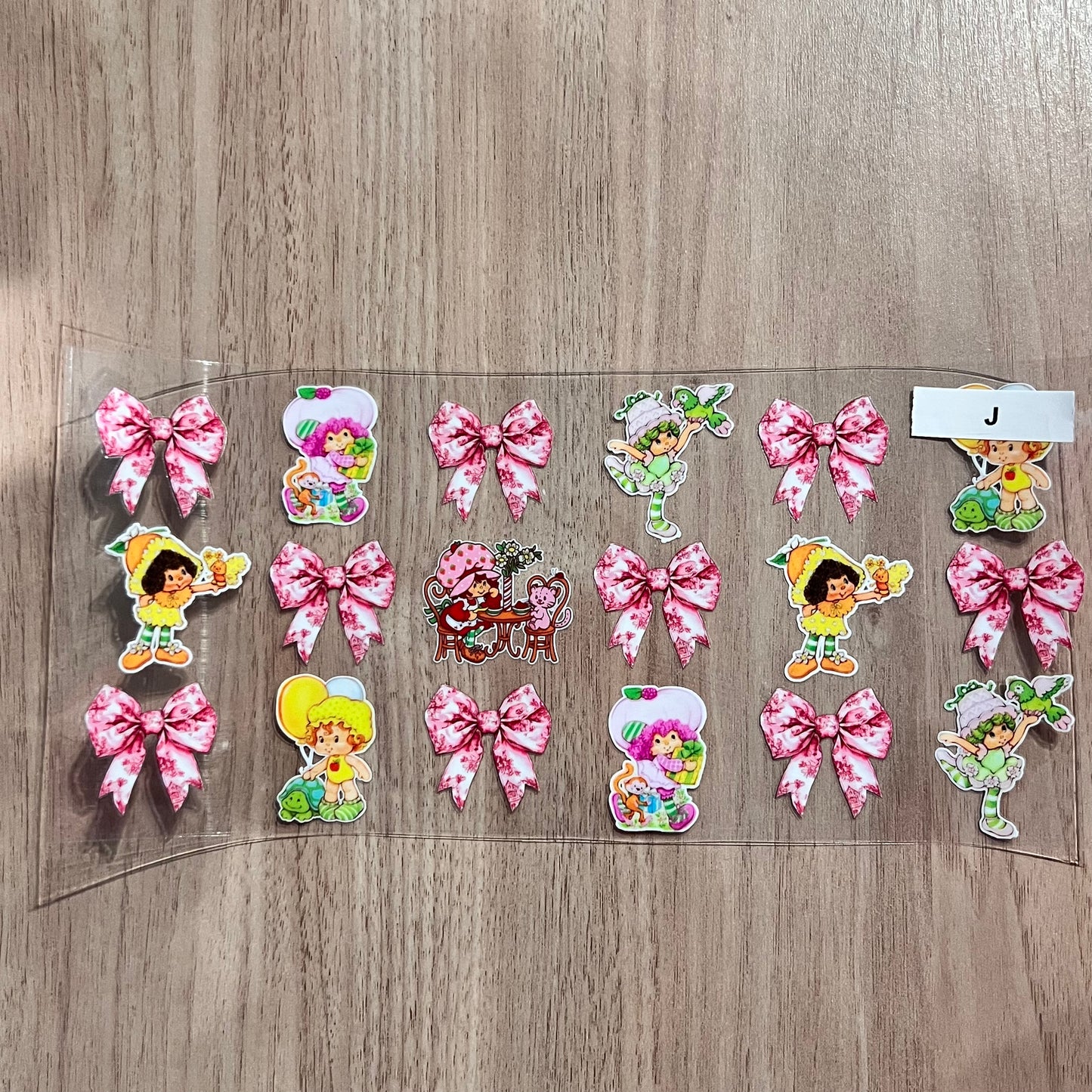 Strawberry UV DTF(various designs)