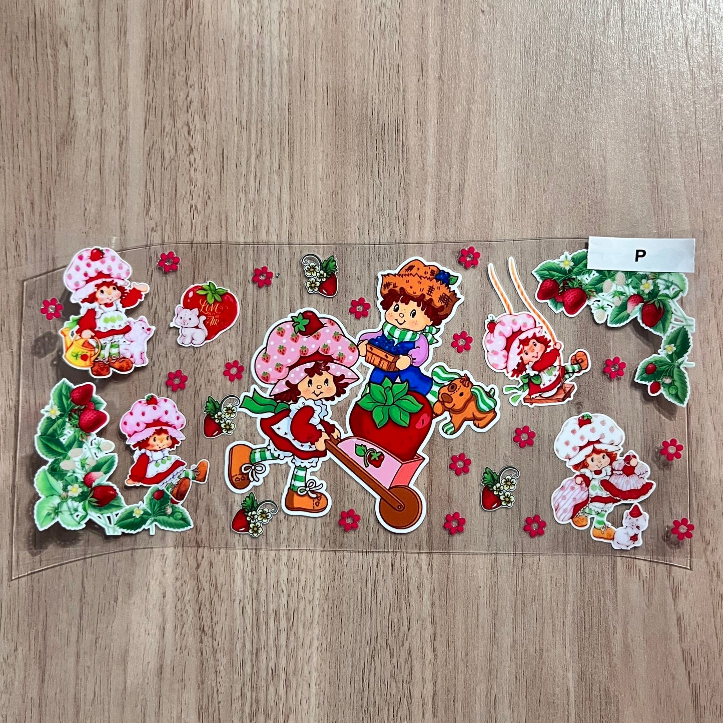 Strawberry UV DTF(various designs)