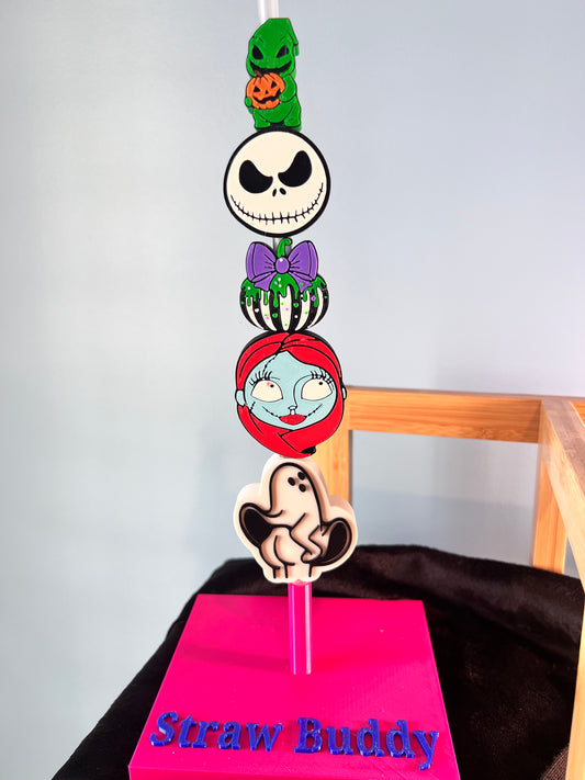 Halloween  Straw Buddy/Topper