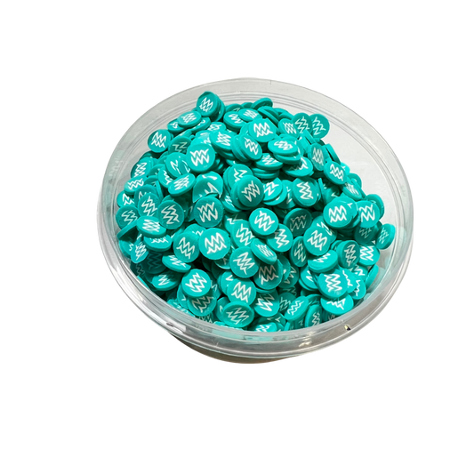 Zodiac Poly Clay Slices