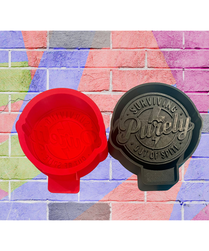Surviving Purely Out Of Spite- Silicone Mold ONLY (Copy)