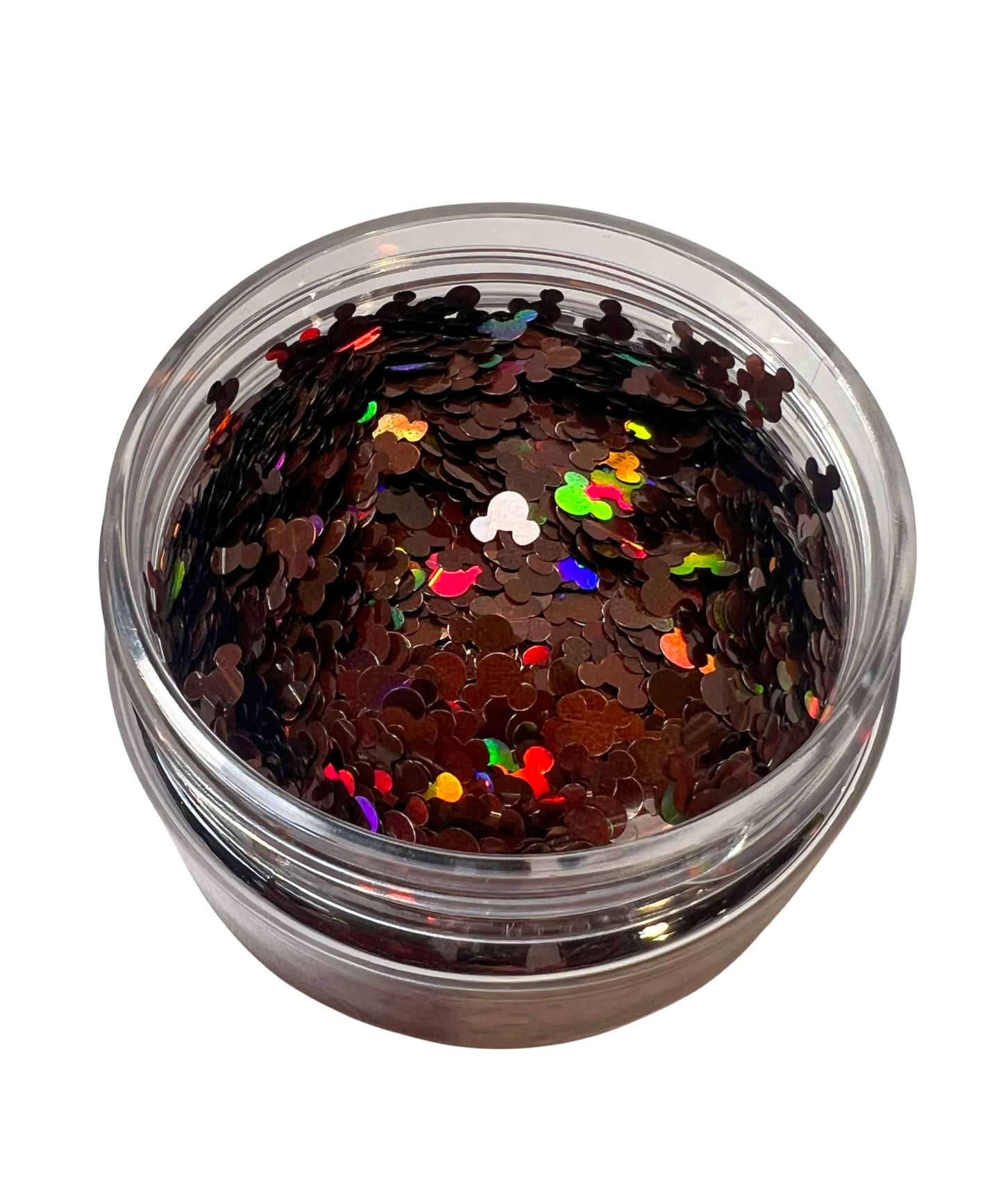 Mouse Head- Brown Holographic