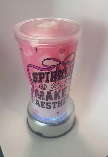 Spiraling but make it Aesthetic